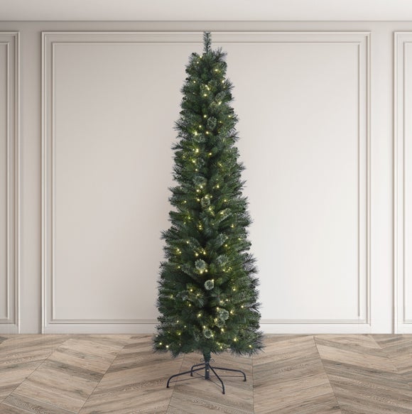 Click to view product details and reviews for 65ft Brampton Pine Slim Christmas Tree.