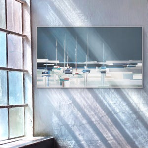 Cedar & Sage Side By Side By Sabrina Roscino Framed Canvas