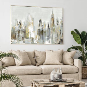Cedar & Sage City Limits By Valeria Mravyan Framed Canvas