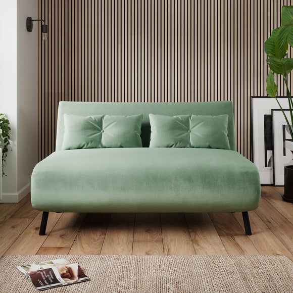 Phoebe Velvet Double Sofa Bed