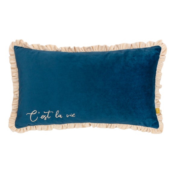 Photos - Pillow furn. Cest La Vie Rectangle Cushion