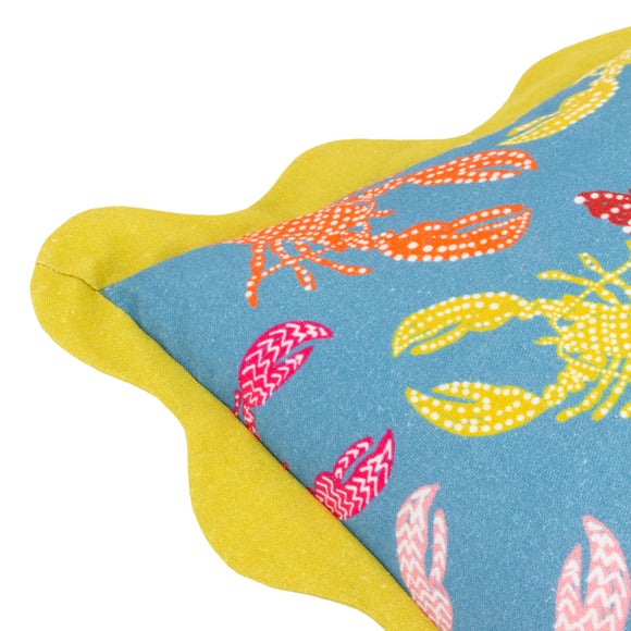 furn. Crustaceans Cotton Square Cushion