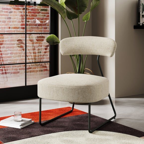 Percy Textured Weave Accent Chair