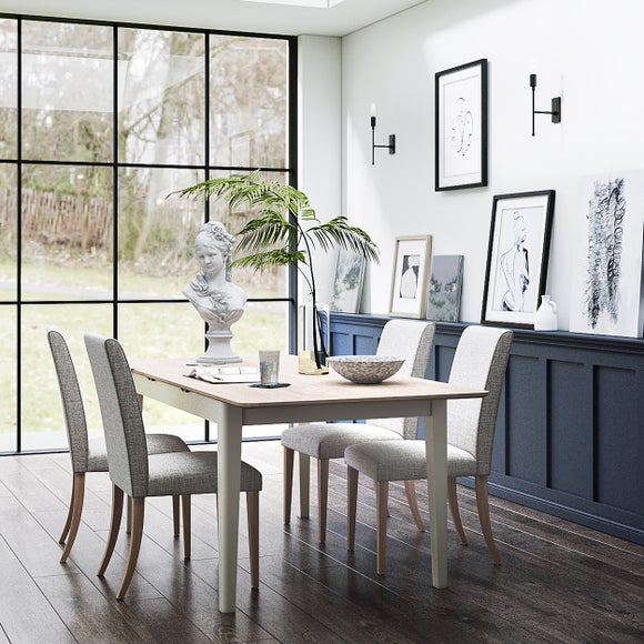 Click to view product details and reviews for Marlow 4 6 Seater Extendable Dining Table.