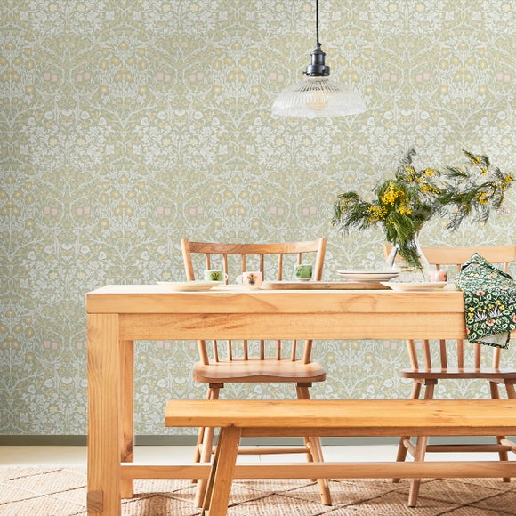 William Morris at Home Gallery Blackthorn Wallpaper