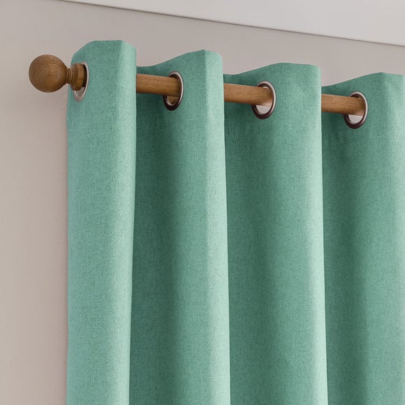 Luna Brushed Eyelet Curtains (Blackout Available)