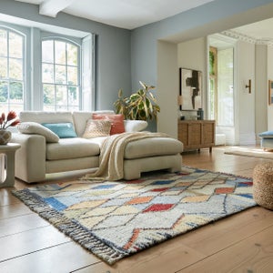 Navi Premium Hand-knotted Shaggy Wool Rug