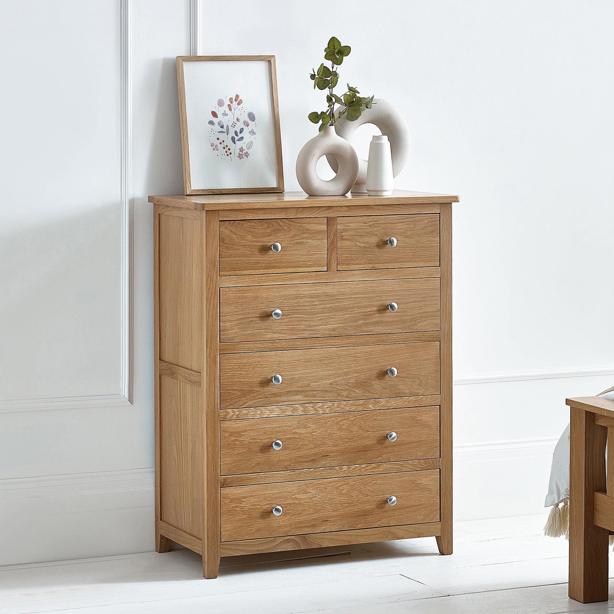 Jenkins 6 Drawer Chest Oak Oak