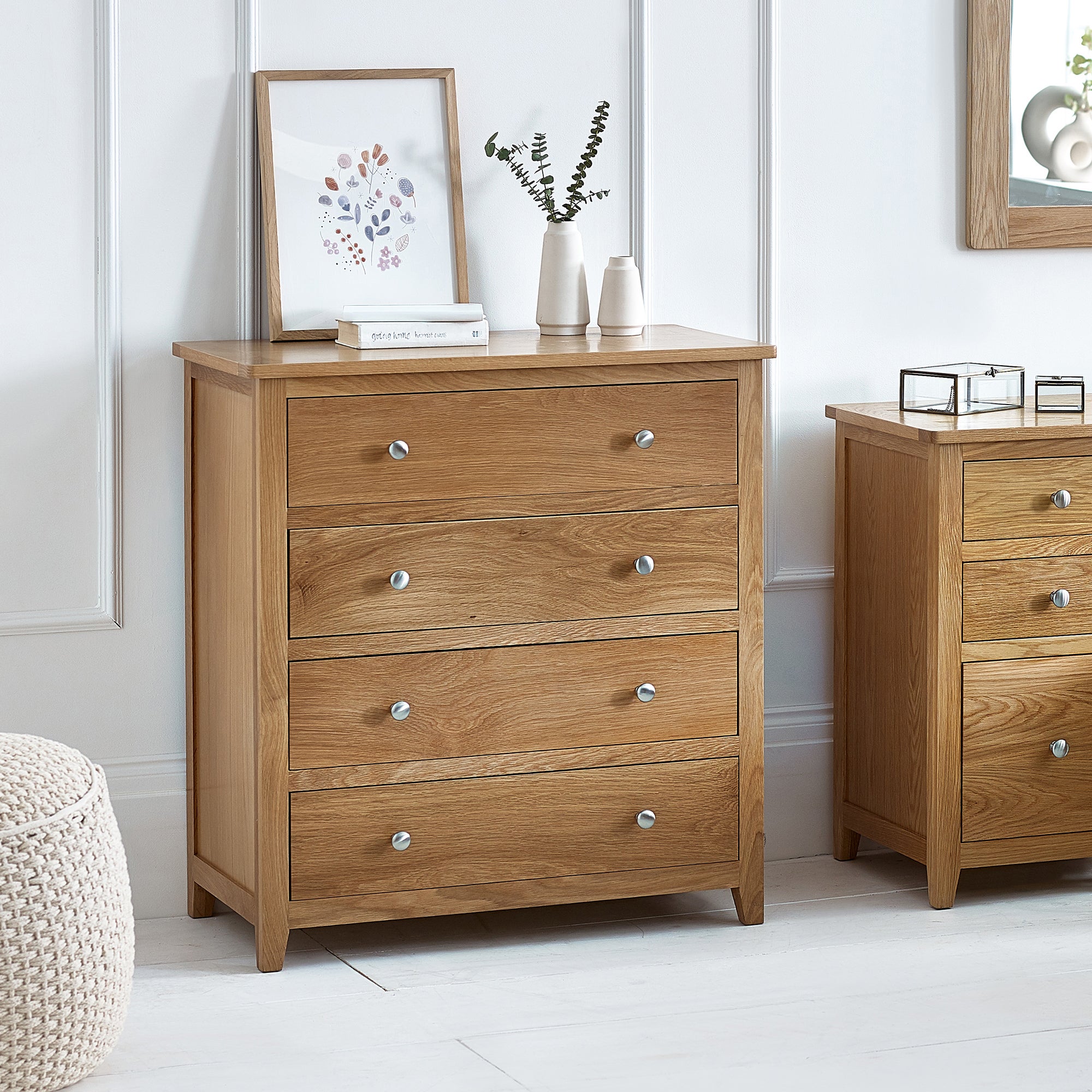 Jenkins 4 Drawer Chest Oak Oak