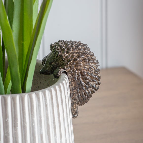 Click to view product details and reviews for Set Of 2 Herbert Hedgehog Pot Hangers.