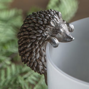 Cedar & Sage Set Of 2 Herbert Hedgehog Pot Hangers