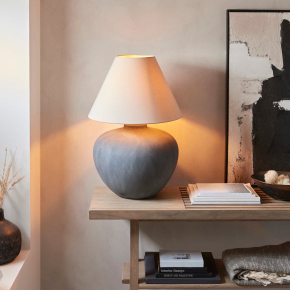 Click to view product details and reviews for Hereford Mid Century Ceramic Table Lamp.