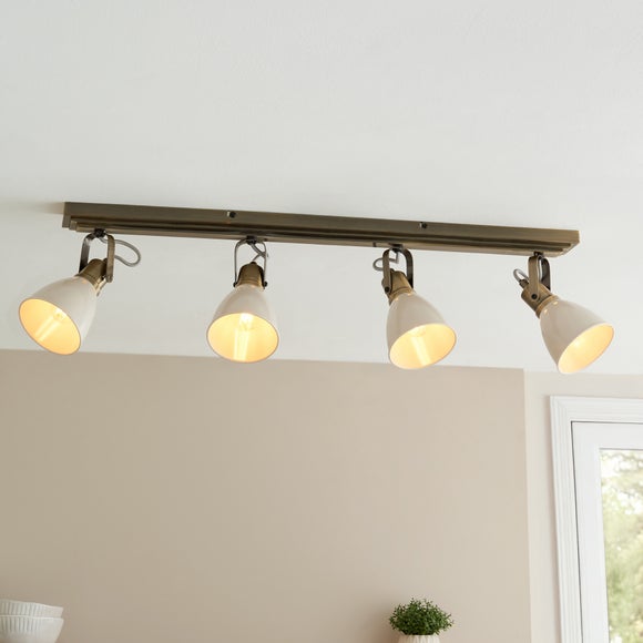 Miley Industrial 4 Light Adjustable Spotlight Bar