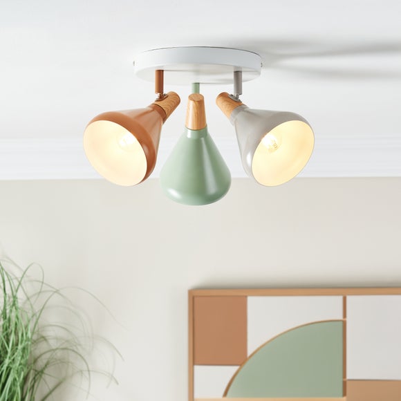 Click to view product details and reviews for Wolston Retro 3 Light Adjustable Spotlight.