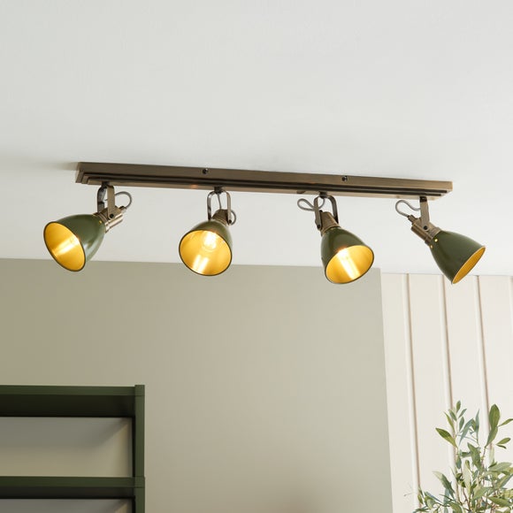 Click to view product details and reviews for Miley Industrial 4 Light Adjustable Spotlight Bar.