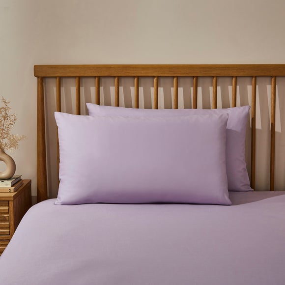 100 Cotton 144 Thread Count Standard Pillowcase Pair