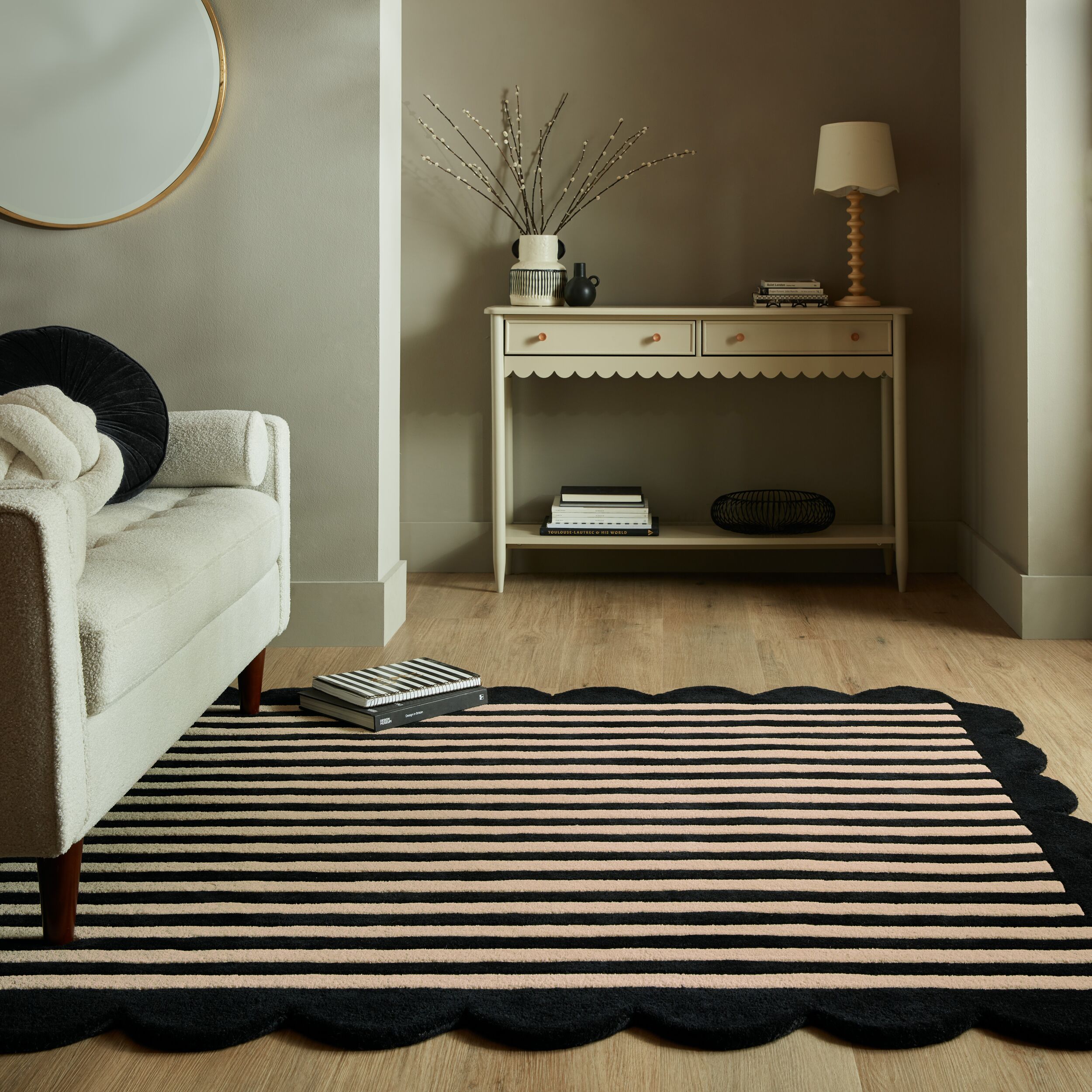 Milo Scallop Wool Rug