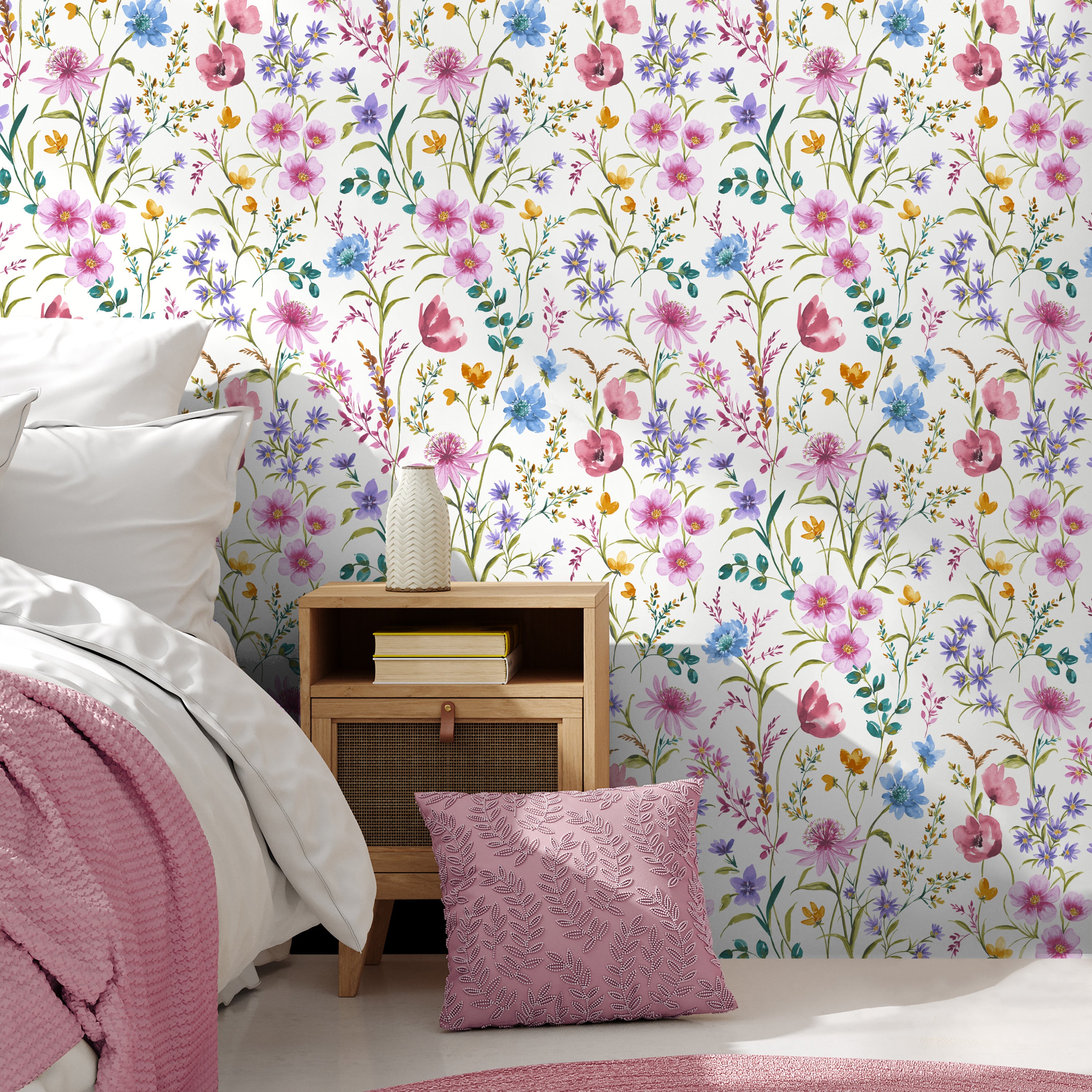 Foxley Floral Wallpaper