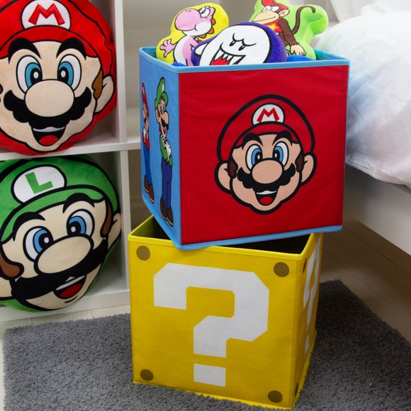 Click to view product details and reviews for Set Of 2 36l Mario Storage Cubes. Click to view product details and reviews for Set Of 2 36l Mario Storage Cubes.