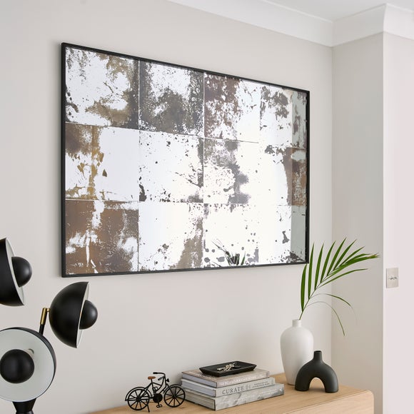 Click to view product details and reviews for Antique Window Rectangle Mirrored Wall Art.