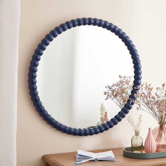 Bobbin Round Wall Mirror