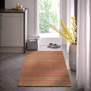 Marvel Striped Washable Cotton Utility Mat