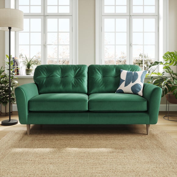 Sven Opulent Velvet 3 Seater Sofa