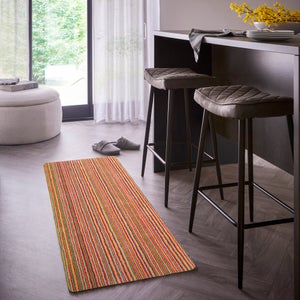 Marvel Striped Washable Cotton Runner