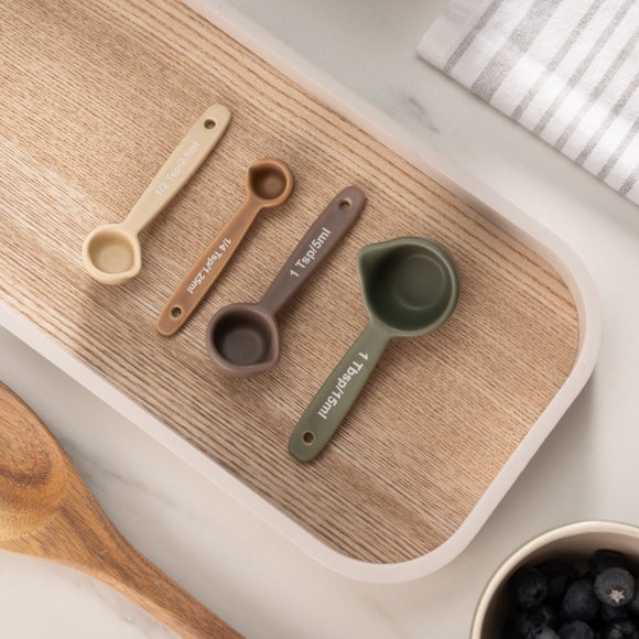 Click to view product details and reviews for The Edited Life Stoneware Measuring Spoons Brown Mix. Click to view product details and reviews for The Edited Life Stoneware Measuring Spoons Brown Mix.