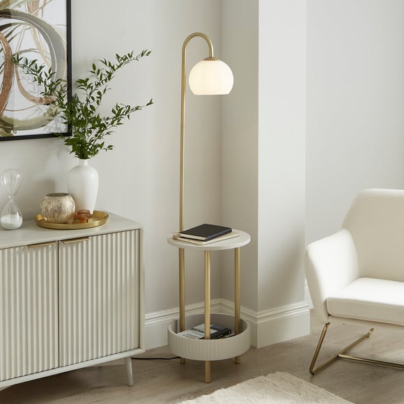 Georgi Shelved Floor Lamp