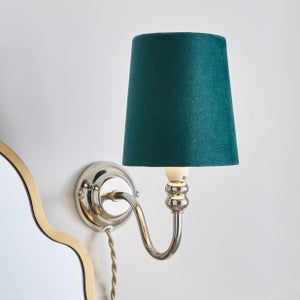 Clara Velvet Tapered Lamp Shade