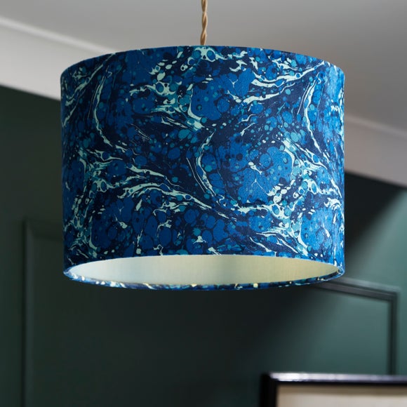 Marble Drum Lamp Shade