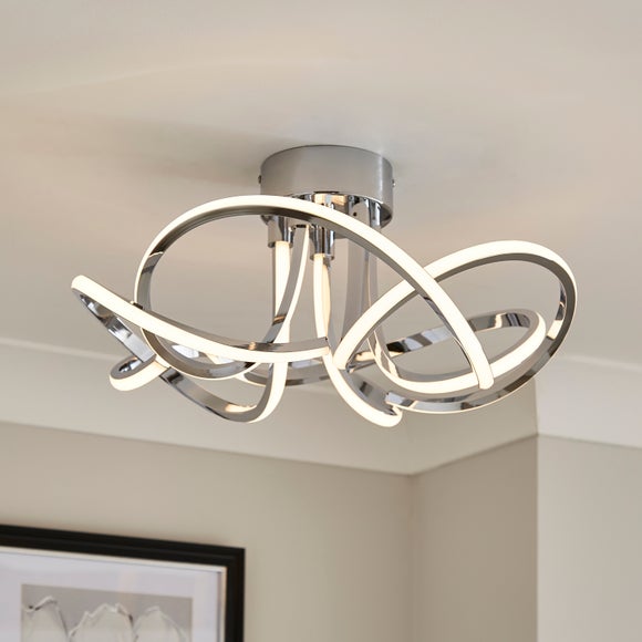 Margot Semi Flush Led Ceiling Light