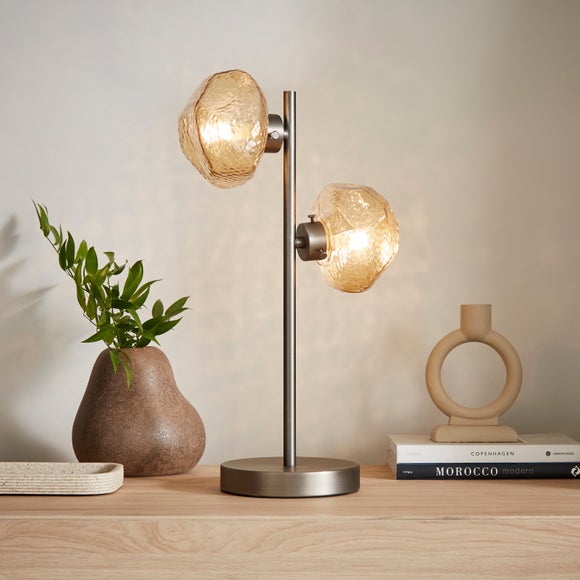 Click to view product details and reviews for Lava Industrial 2 Light Table Lamp.