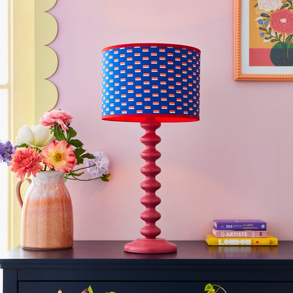 Sophie Robinson Made to Order Dash Dot Lamp Shade Multicoloured undefined