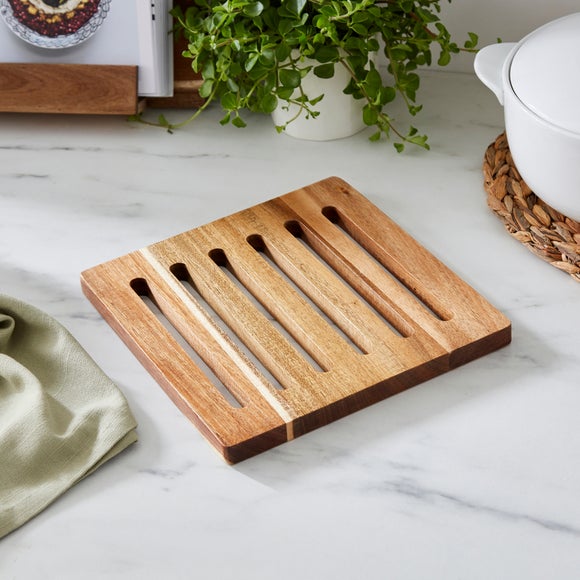 View Wooden Trivet Acacia View Wooden Trivet Acacia