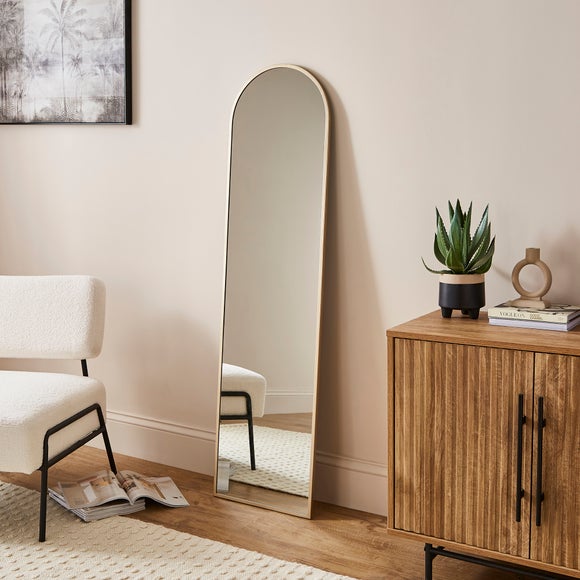 Arched Full Length Leaner Mirror