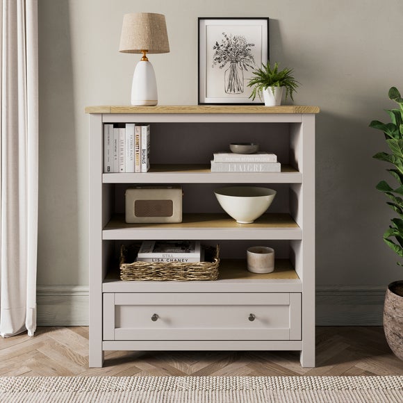 Olney Low Bookcase Stone