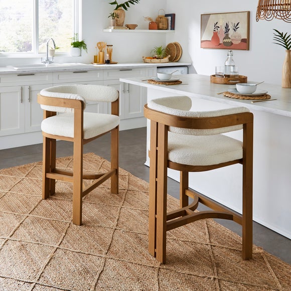 Lovato Bar Stool Boucle