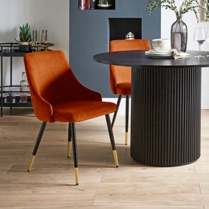Ariana Set Of 2 Dining Chairs- Velvet
