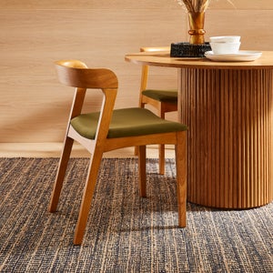 Melia Set Of 2 Dining Chairs- Velvet
