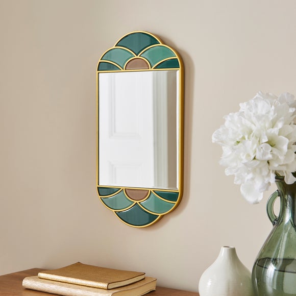 New Nouveau Oval Wall Mirror