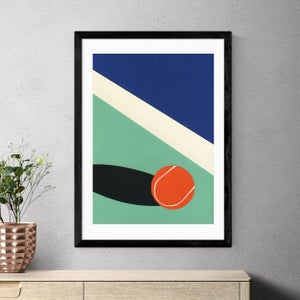 East End Prints Arizona Tennis Club Ii Print By Rosi Feist
