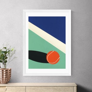 East End Prints Arizona Tennis Club Ii Print By Rosi Feist