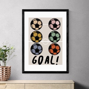 East End Prints Goal! Print By Wonder And Rah