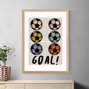 East End Prints Goal! Print By Wonder And Rah