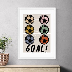 East End Prints Goal! Print By Wonder And Rah