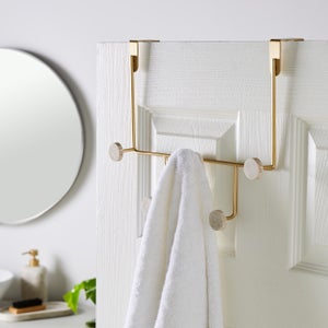 Marble Multi Overdoor Towel Hook