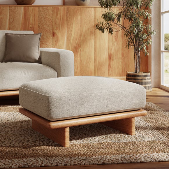 Nook Boucle Texture Footstool