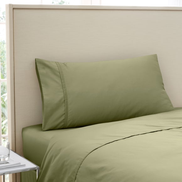 Dorma 500 Thread Count 100% Cotton Sateen Standard Kingsize Pillowcase